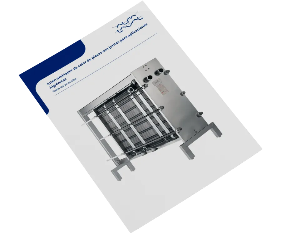 Catálogo BaseLine Alfa Laval para intercambiadores de calor de placas con juntas