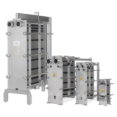Intercambiador de calor BaseLine Alfa Laval de placas con juntas para procesos higiénicos