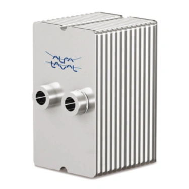 Intercambiador de calor RM de Alfa Laval, compacto y eficiente, ideal para recuperar calor de gases de escape