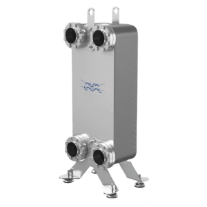 Intercambiador de calor Alfa Nova 200 - Diseño en acero inoxidable con capacidad de hasta 18 bar