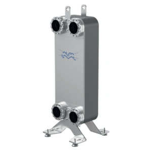 Intercambiador de calor Alfa Nova 400 - Acero inoxidable con soporte para 19 bar y dimensiones compactas