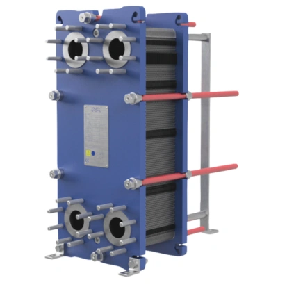 Intercambiador de placas T8-FM - Modelo grande (890x400 mm) con capacidad para 13.5 bar (196 psi)