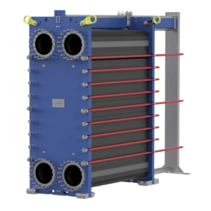 Intercambiador de placas T50-FM - Modelo industrial extra grande (4010x1550 mm) para 11 bar (159 psi)