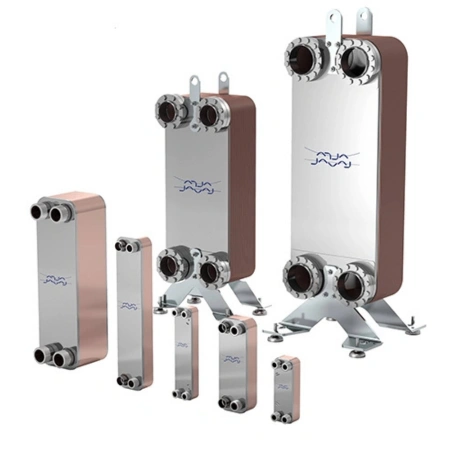 Intercambiadores de calor de placas soldadas Alfa Laval, modelos CB y DOC