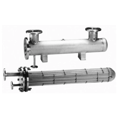 Intercambiador de calor de tubo y coraza - Alta eficiencia para fluidos a alta presión y temperatura