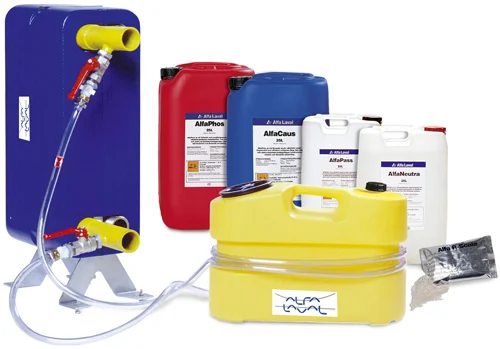 Productos de limpieza y químicos para intercambiadores de calor Alfa Laval