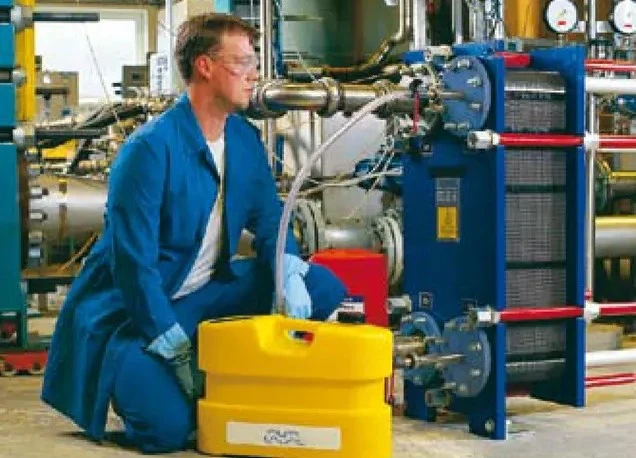 Servicio de limpieza en sitio para intercambiadores de calor de Cesehsa