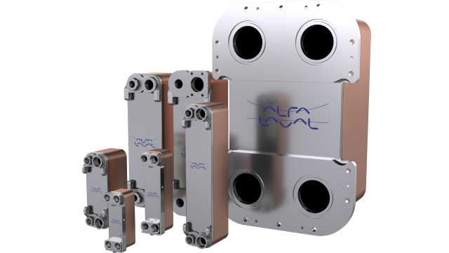 Imagen representativa de un intercambiador de calor de Alfa Laval DOC